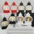 Christmas Retro Small Oil Lamp LED Electric Candle Lamp Outdoor Home Small Lantern Plastic Flat Barn Lantern Night Light Storm Lantern