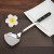 Kitchen Kitchenware Wholesale Three Nails Black Pearl Home Spatula Stainless Steel Porridge Spoon Colander Slotted Turner