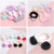 Korean Cat Ears Bow Face Wash Headband Korean Cartoon Headwear Female Rabbit Ears Fur Hair Band Wholesale