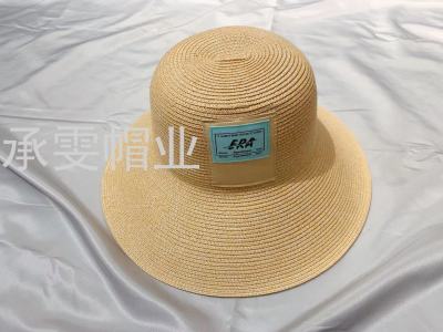 Fisherman Sun Hat Sun Protection Cloth Label Same Style Personality Fashion Fashion Bucket Hat