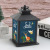 Cross-Border Hot Selling Half Height Christmas String Light Storm Lantern Courtyard Decoration Lantern Lawn Lamp Festival Decoration in Stock