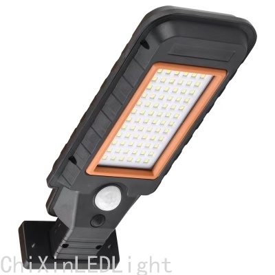 Solar Outdoor Waterproof Led Small Wall Lamp Human Body Induction Remote Control Lights Courtyard Lighting Street Lamp