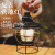 New Retro Led Rechargeable Portable Barn Lantern Multi-Functional Emergency Lamp Power Bank Outdoor Camping Tent Light