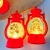 New Year Decorations Children's Portable Small Bell Pepper New Year Ornaments Lantern Festival Spring Festival 2022 Dress up Props Small Night Lamp