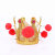 Gold Crown Luminous Number One Scholar's Hat Qi Tian Da Sheng Head Crown Monkey King Hat Crown Ruyi Golden Hoop Stick