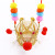 Gold Crown Luminous Number One Scholar's Hat Qi Tian Da Sheng Head Crown Monkey King Hat Crown Ruyi Golden Hoop Stick