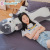 Duoai Husky Doll Plush Toys Ragdoll Strip Pillow Doll Girls Creative Birthday Gift Wholesale