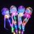 New LED Flash Magic Wand Children's Toy Bounce Ball Magic Wand Luminous Ball Toy Push Small Gift