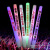 Wholesale Luminous Sponge Rod Concert Cheer Sponge Light Stick Colorful LED Glow Stick Flash Foam Rod