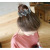 Korean Handmade Crystal Woven Large Ball Buckle Barrettes Butterfly Rhinestone Bud-like Hair Style Hair Band