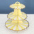 New Disposable Multi-Layer Paper Cake Rack Birthday Party Supplies Three-Layer Gilding Cake Decoration