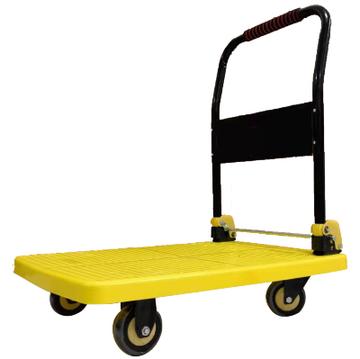 Yellow Platform Trolley 44-1 Factory Direct Sales Trailer