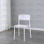 Chair Home Light Luxury Dining Chair Nordic Simple Modern Backrest White Dining Table and Chair Stackable Bedroom  Stool