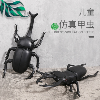 Creative New Exotic Trick Scary Simulation Beetle Sound Toy Decompression Artifact Decompression Vent Squeezing Toy Animal
