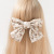 Amazon Floral Small Bowknot Word Clip Chiffon Material Sweet Printed Word Clip Back Head Hair Clip Wholesale