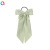 Korean Tencel Bow Rubber Band Simple Solid Color Ribbon Elegant French Hair Rope Ponytail Head Rope