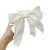 Original Retro Black Girls Series Chiffon Oversized Bow Barrettes Side Clip Ribbon Korean Sweet Hair Accessories