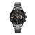 Modiya Factory Direct Supply Watch with Calendar Men's Steel Strap Watch Wholesale Three-Eye Alloy Watch for Men