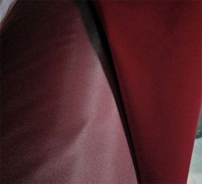 Faux Leather Fabric New Silk Cloth Bottom Flannel Purplish Red Suede Soft Spot Supply Can Be Used as Customer Back Glue