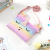 Factory New Shoulder Bag Primary School Student Chest Bag Girl Cartoon Unicorn Waist Bag GREAT Rainbow Glitter Children
