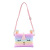 Factory New Shoulder Bag Primary School Student Chest Bag Girl Cartoon Unicorn Waist Bag GREAT Rainbow Glitter Children