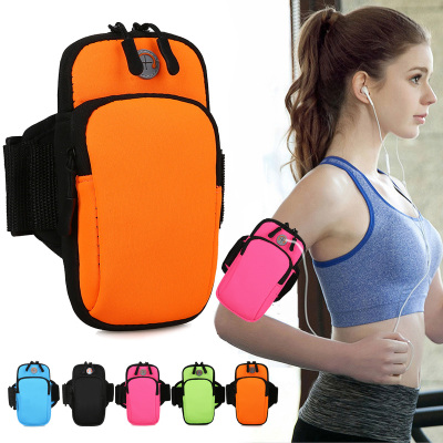 Running Mobile Phone Arm Bag Sports Mobile Phone Arm Sleeve Men's Armband Women's Universal Mobile Phone Bag Wrist Bag Workout Equipment