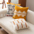New Chenille Yarn-Dyed Sofa Cushion Cover Nordic Style Simple Living Room Pillow Cover Wholesale Office Cushions Ins