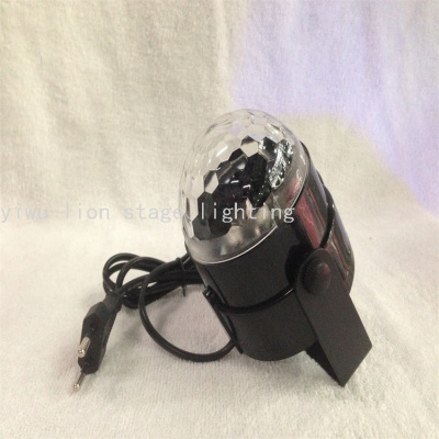 Factory Direct Sales Led Crystal Handle Small Magic Ball Bar Ktv Stage Colorful Rotating Stage Light Ambience Light Laser Light