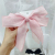 Original Retro Black Girls Series Chiffon Oversized Bow Barrettes Side Clip Ribbon Korean Sweet Hair Accessories