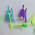 New Assembled Skateboard Toddler DIY Plastic Scooter Fingertip Glide Toy Capsule Toy Supply Gift Blind Box