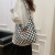 Women's Bag One Piece Dropshipping 2022 New Chessboard Plaid Large Capacity Handbag Korean Style Shoulder Bag Women's Bag