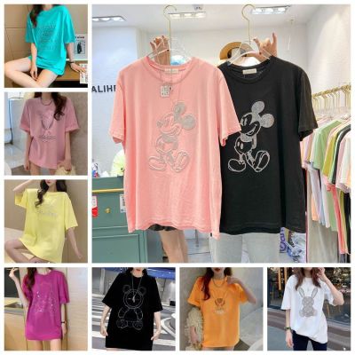 2022 Summer New Women's Clothing Large Size Heavy Industry Steel Seal Bottoming Top Foreign Trade Stall Wholesale