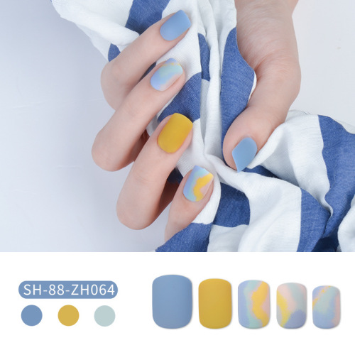 customized soft nail film ultra-thin nail tool square head wear nail product