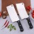 Kitchen Knife Set Stainless Steel Kitchen Knives Kitchen Knife Peeler Kitchen Scissors Sharpening Steel Eight-Piece Set Gift Knife