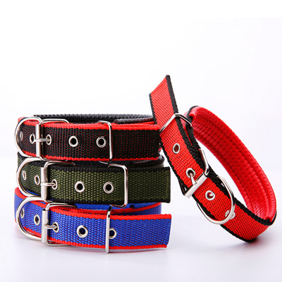 Shuangyu Pet Manufacturer Collar Pp Braid Lined Polypropylene PET Foam Dog Collar Bandana Traction Pet Supplies