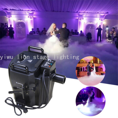 Factory Direct Sales 6000W High Power Dry Ice Machine Spray Machine Wedding Large Performance Stage Smoke Machine