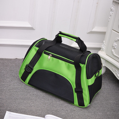 Factory Wholesale Pet Bag Wear-Resistant Dogs and Cats Backpack for Going out Portable Messenger Bag Portable Breathable Plastic Mesh Bag