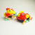 Rooster Tilting Car Electric Music Flash Cockerel Tilting Chicken Color 12 Wheels Tilting Chicken Stall Hot Sale