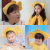 Zhao Lusi Headband Jia Ling Same Style Carp Headband Female Headwear for Face Wash Online Influencer Cute Goldfish Adult and Children Headband