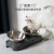 Pet Stainless Steel Bowl Pet Stainless Steel Double Bowl Cat Food Holder Single Bowl Double Bowl Cat Supplies Pet Double Bowl