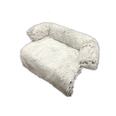 Cross-Border New Large, Medium and Small Dogs Nest Removable and Washable Long Velvet Pet Sofa Mat Winter Warm Dog Bed Kennel