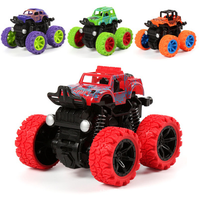 Drive off-Road Vehicle Boy's Special Effects Rolling Toy Car TikTok Same Style Night Market Stall Wholesale Supply