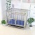 Stainless Steel Dog Crate Small Medium Large Dog with Toilet Household Indoor and Outdoor Dog Cage Bold Pet Cage