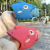 New Cute Shark Bubble Machine Children's Toy Gatling Bubble Gun Wholesale Electric Stall Supply Gift
