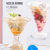 Ice Cream Cup Fruit Juice Cup Plastic Tea Cups Dessert Cup Creative Ice Cream Bowl Milkshake Cool Drinks Cup Ice Cream Cup
