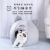 Cross-Border Cat Nest Winter Semi-Closed Warm Kennel Fleece-Lined round Pet Bed Amazon Hot Selling Pet Cat Nest