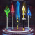 Stall Children's Luminous Sound Sword Toy Flash Music Colorful Light Light Weapon Boys and Girls Plastic Sword