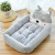 Factory in Stock Kennel Large Dog Warm Cat Nest Trending Cartoon Pet Bed Dog Bed Dog Bed Pet Supplies Wholesale