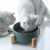 Ceramic Cat Bowl Cat Food Basin Cat Food Bowl Dog Basin Dog Bowl Drinking Bowl Double Bowl Cervical Protection Pet Bowl Supplies