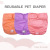 Digital Printing Pet Dog Diaper Pants Washable Female Canine Menstrual Panties Sanitary Anti-Harassment Menstrual Dog Diaper Cloth Diaper Diaper Pants